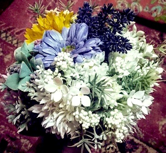 限定【大人可愛い恋の物語】大人可愛いノスタルジーナチュラルブーケ&ブートニア 7,300円