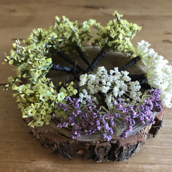 【好評頂いております】野の花ナチュラルクラシカルなヘッドアクセサリー 5枚目の画像