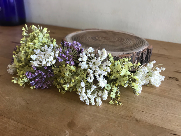 【好評頂いております】野の花ナチュラルクラシカルなヘッドアクセサリー 7枚目の画像