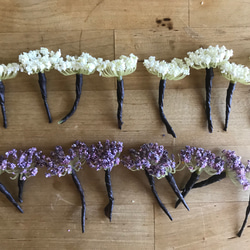 【限定】野の花ナチュラルクラシカルなヘッドアクセサリー 3枚目の画像