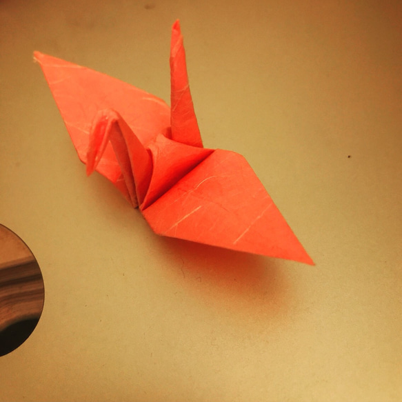 【残り2組様】限定手作り和紙による色とりどりの祝い鶴。折り鶴シャワー。 4枚目の画像