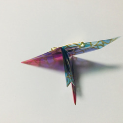 折り鶴・ステンドグラス風 8枚目の画像