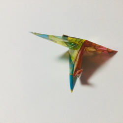 折り鶴・ステンドグラス風 6枚目の画像