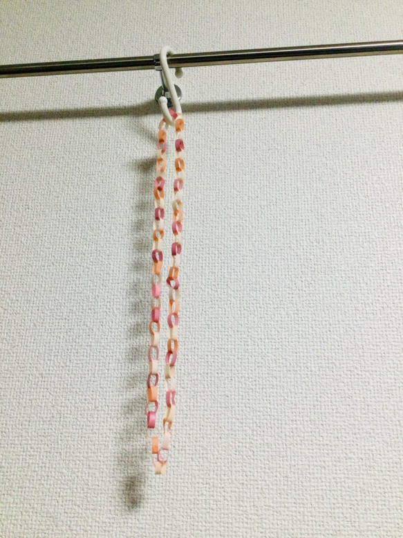送料無料♡折り紙製のネックレス 3枚目の画像