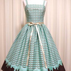 morphose ヒョウ柄チョコミントJSK 0_7988fbdedf3c2a2254f98cef3c70