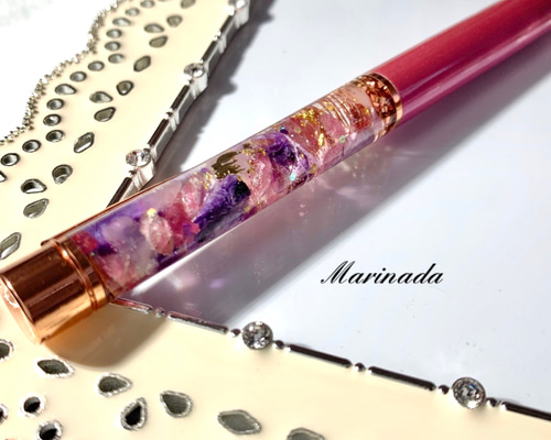 N159 / カスタムボールペン 天然石 アラゴナイト N159 / カスタムボールペン 天然石 アラゴナイト