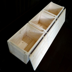 Woodbox450 、ベンチ、収納ボックス、スツール、 4枚目の画像