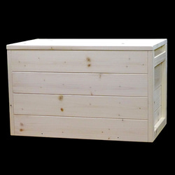 Woodbox600、収納ボックス、収納ベンチ、玄関腰掛け収納、 1枚目の画像