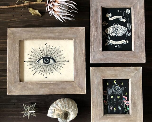 RIKUMU◆SMサイズ用の流木額縁フレーム RIKUMUページ◇油絵SMサイズ用の流木での額縁フレーム RIKUMU