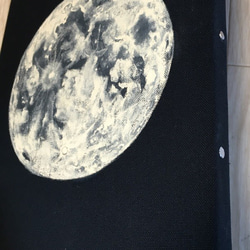 「満月」　The full moon　原画　F2パネル19ｃｘ24ｃ 3枚目の画像