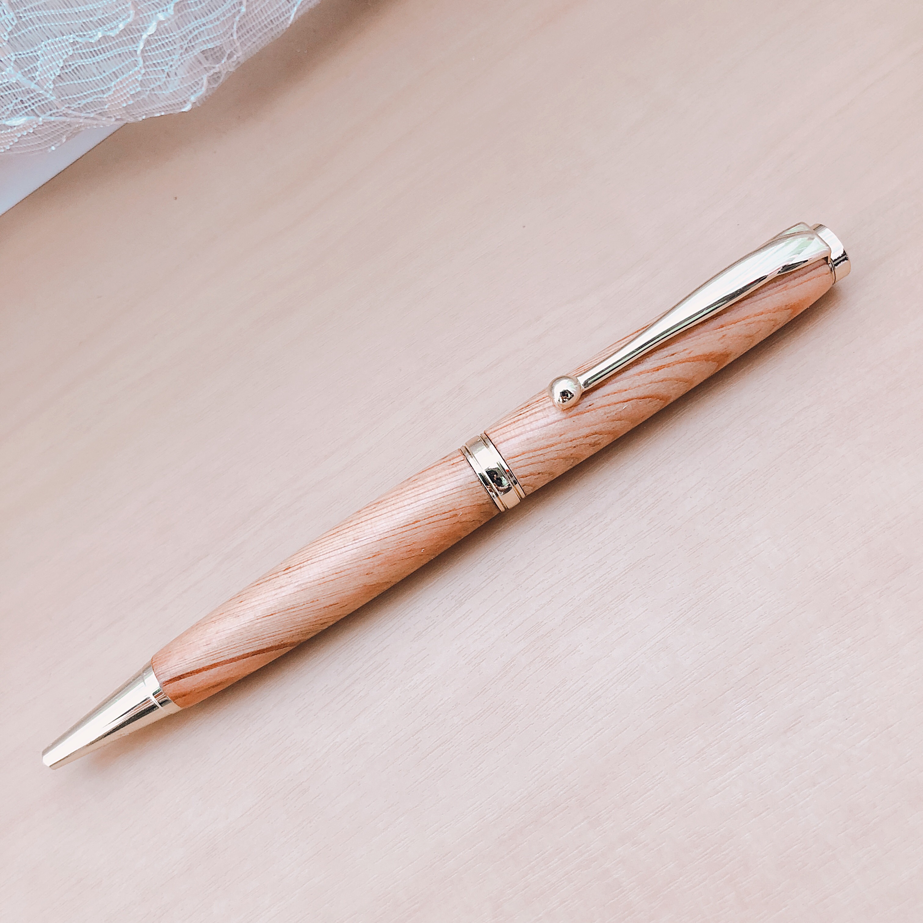 ＊オーダーメイド＊ボールペン【肥松】 木材自由