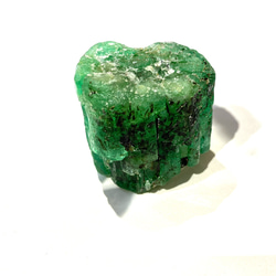 深緑　エメラルド　鉱物　　天然石　パワーストーン　creema限定　ジュエリー　バイカラー　アクセサリー 1枚目の画像