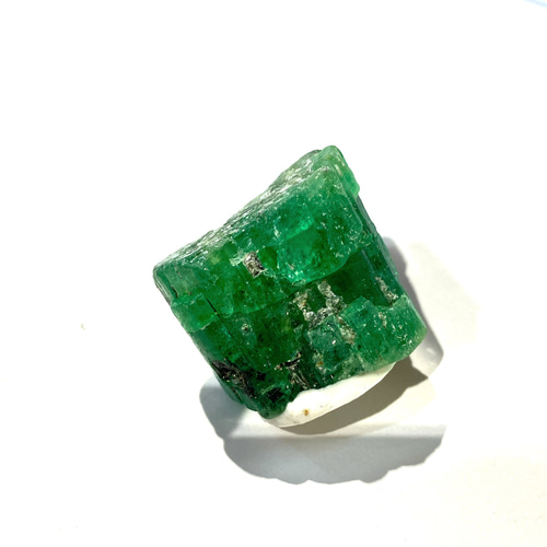 深緑 エメラルド 鉱物 天然石 パワーストーン creema限定