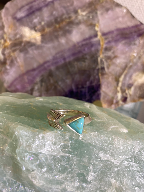 射手座 シルバーリング インディアンジュエリー ターコイズ 夢を叶える