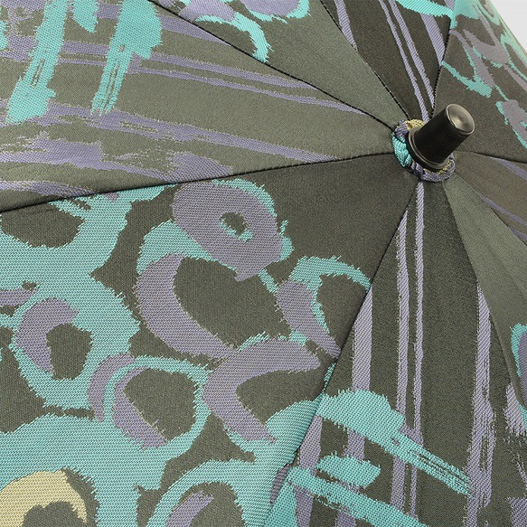 【晴雨兼用折りたたみ傘】槇田商店×Aneqdot　ローズ：ブラック 5枚目の画像