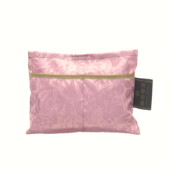 *Sold Out*【防水・撥水エコバッグ】Umbrella cloth bag 　カーネーション　ピンク 2枚目の画像