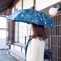 日傘、着物手作り、村山大島紬 本場村山大島紬の着物から日傘 傘・日傘 MICHI 通販 17850364