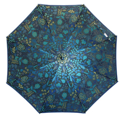 【晴雨兼用雨傘】Stig Lindberg HERBARIUM ブルー 9枚目の画像