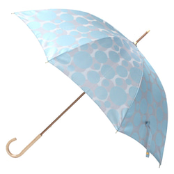 【晴雨兼用雨傘】Nordic Jacquard バブル ：ブルー 1枚目の画像