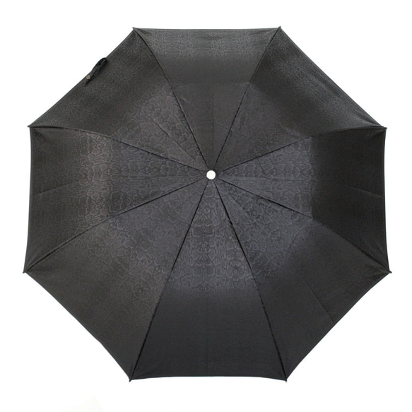 【紳士 晴雨兼用 折りたたみ傘】monotone　パイソン 3枚目の画像