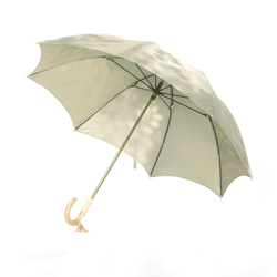 【晴雨兼用 ショート傘】こもれび　ブナ：グリーン 4枚目の画像