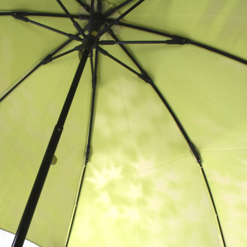 槙田商店 こもれび カエデ 折りたたみ傘 美しいレディース折りたたみ傘！晴雨兼用日傘8本骨50cm