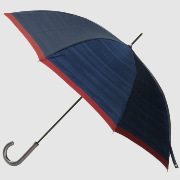 【晴雨皆宜的紳士雨傘】土生土長的松羽：藏青色 第5張的照片