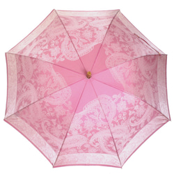 【晴雨兼用ジャンプ傘】kirie-ペズリー-ピオニーピンク 3枚目の画像
