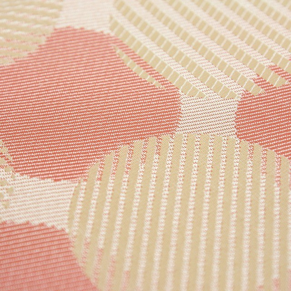 【防水、撥水サブバッグ】Umbrella cloth bagドットコラージュ　ピンク 4枚目の画像