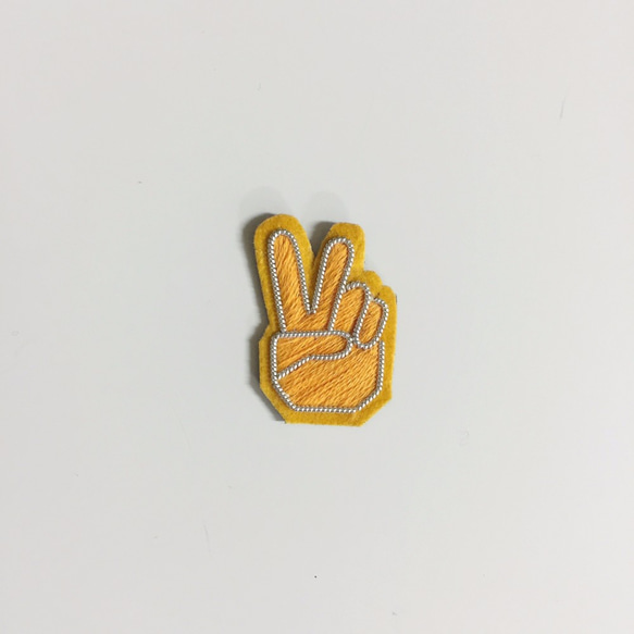 HAND EMBROIDERY BADGE　ハンド刺繍バッチ 5枚目の画像