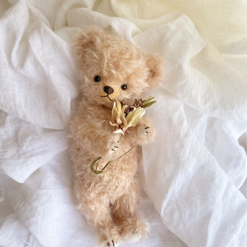 モヘアのテディベア teddybear ちびくまcocolilou 【公式通販】