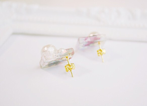 a gift from winter ( pierces ／ earrings) 3枚目の画像