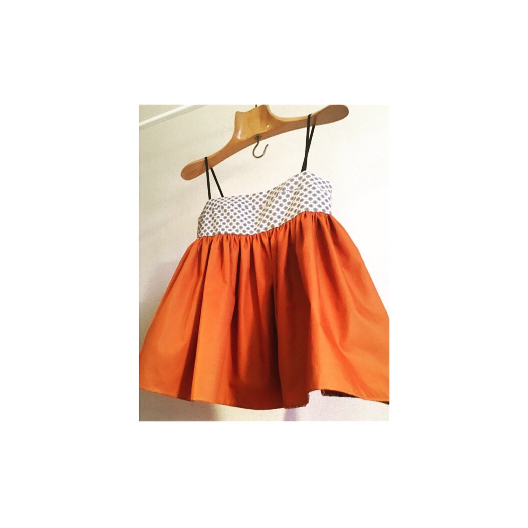 雪のストラッププルオーバー