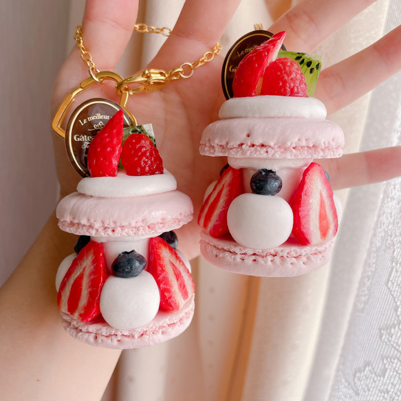 いちごページ② フェイクスイーツ 樹脂粘土 スイーツデコ 粘土で出来た