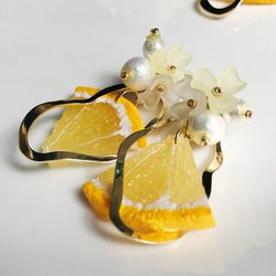 Yurayura檸檬（耳環）假糖 第8張的照片