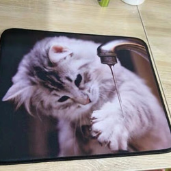 世界に一つだけのマウスパッド 犬　猫　うさぎ　鳥　ハムスタ-　チンチラ　インテリア　メモリアル 4枚目の画像