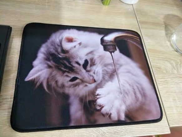世界に一つだけのマウスパッド 犬　猫　うさぎ　鳥　ハムスタ-　チンチラ　インテリア　メモリアル 4枚目の画像