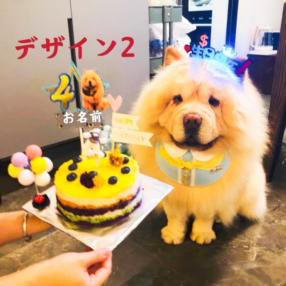 オーダーメイド　お誕生日カート 4枚目の画像