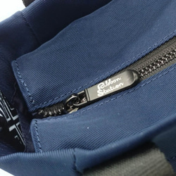 Deep dark blue nylon tribal pattern strap 3 ways handbag 第8張的照片