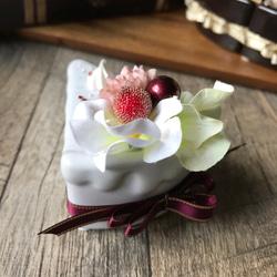 キラキラうっとりお花のショートケーキ S 2枚目の画像