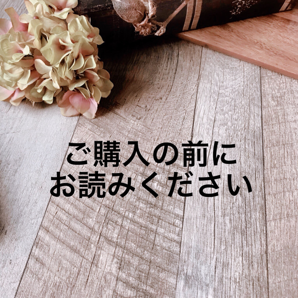 ご購入前にお読みください 1枚目の画像