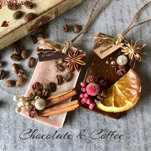 LDK掲載！バレンタインに！チョコとコーヒーのアロマワックスバー