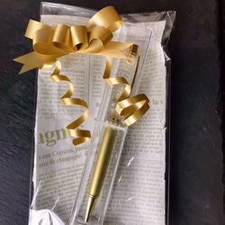 ハーバリウムボールペン 銀河（替芯１本付き） 5枚目の画像