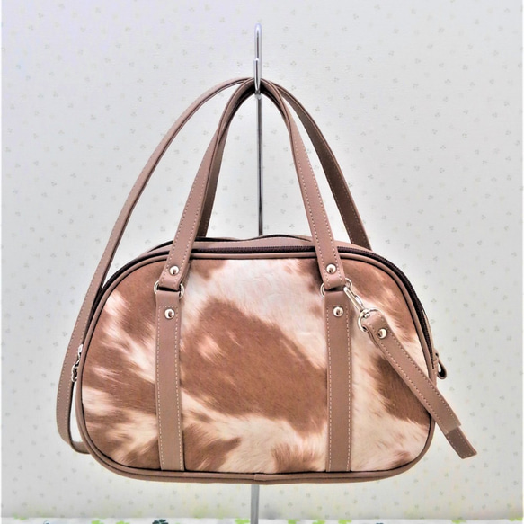 値下げしました＞茶色のドット柄 ボストンバック （セール 30%OFF】14  