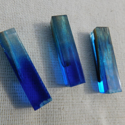 Gyokusendo 18KYG 青色 ペンダントトップ