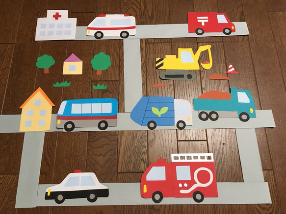 はたらく車 壁面 働く車 画用紙 Amazon.co.jp: ②はたらくくるま 画用紙 乗り物 壁面飾り 誕生日