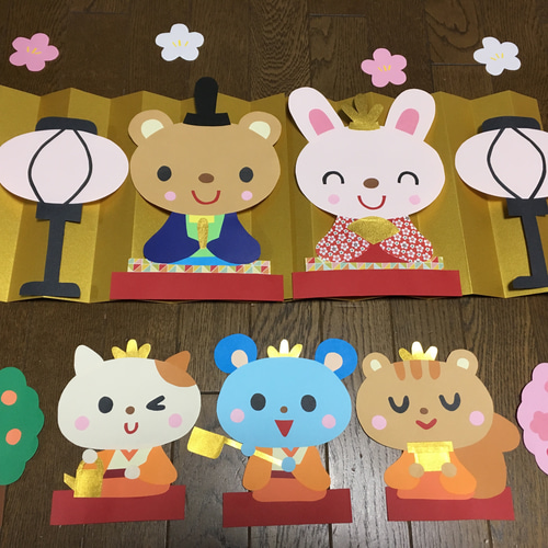 壁面飾り　ひな祭り　大人向け　O Amazon.co.jp: 壁面飾り ひな祭り 3月 豪華 大人っぽい 老人施設