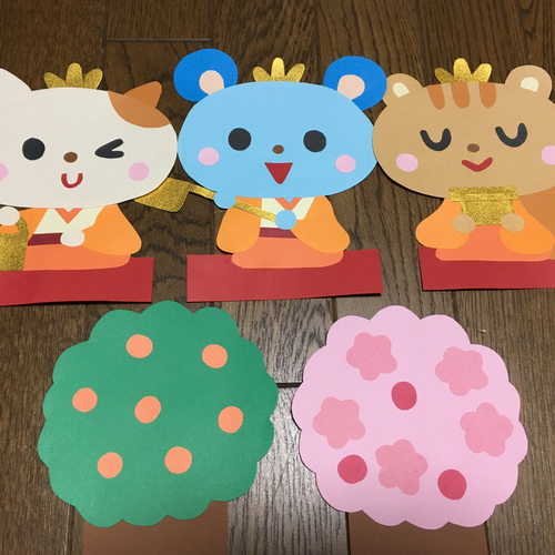 ☆大きな壁面飾り☆ひなまつり おひなさま 桃 節句 幼稚園 保育園 施設