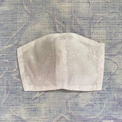 Creema限定『夏の福袋』浴衣リメイクの布マスク3枚入り(ネイビー/ホワイト #3) 5枚目の画像