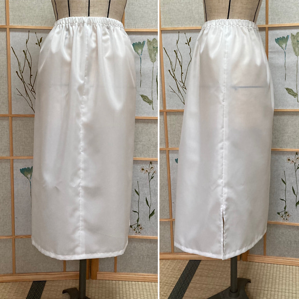 ☆浴衣リメイク☆セーラーカラーのワンピース(ホワイト) 7枚目の画像